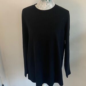 J. Jill Elegant Black Long Sleeve Sweater L